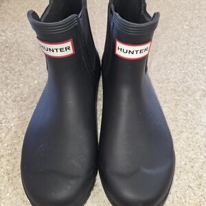 Hunter Black Rain Boots